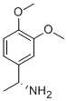 (R)-1-(3,4-ジメトキシフェニル)エチルアミン 化学構造式