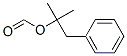 α,α-ジメチルベンゼンエタノールホルマート 化学構造式