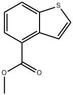 Methyl 1-benzothiophene-4-carboxylate Struktur