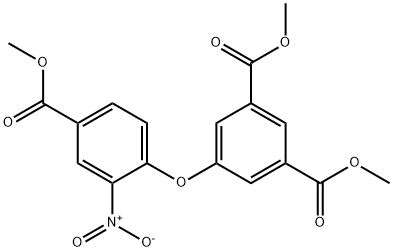 METHYL-3-NITRO-4-(3,5-DICARBOXYMETHYL-PHENOXY)-BENZOATE Struktur