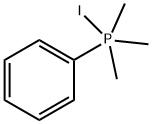 トリメチルフェニルホスホニウムヨージド 化学構造式