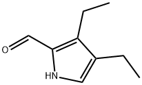 3,4-Diethyl-1H-pyrrole-2-carbaldehyde Structure