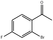 2'-ブロモ-4'-フルオロアセトフェノン 臭化物 化学構造式