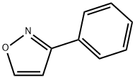 3-フェニルイソオキサゾール 化学構造式