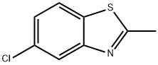 5-クロロ-2-メチルベンゾチアゾール 化学構造式