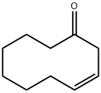 (Z)-3-Cyclodecen-1-one 结构式