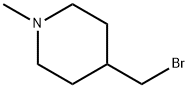 4-(bromomethyl)-1-methylpiperidine(SALTDATA: HBr) Struktur