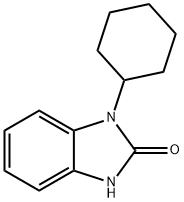 1-Cyclohexyl-3H-1,3-benzodiazol-2-one Structure