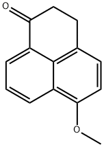 2,3-二氢-6-甲氧基萘嵌苯-1-酮, 100621-80-5, 结构式