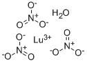 硝酸ルテチウムN水和物 化学構造式