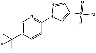 1-(5-TrifluoroMethyl-2-pyridyl)-1H-pyrazole-4-sulfonyl chloride Structure