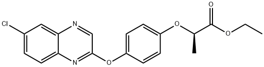 キザロホップ-P-エチル標準品 化学構造式