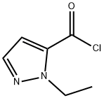 1-ethyl-1H-pyrazole-5-carbonyl chloride Structure
