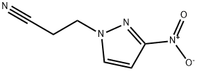 3-(3-nitro-1H-pyrazol-1-yl)propanenitrile Structure