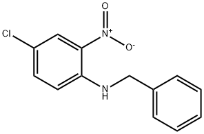 N-benzyl-4-chloro-2-nitroaniline Structure