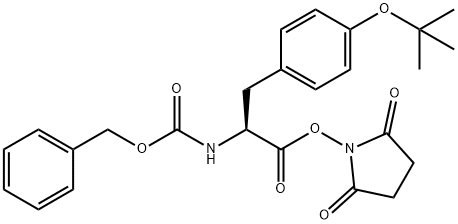 Z-酪氨酸-(TBU)-OSU, 10068-67-4, 结构式