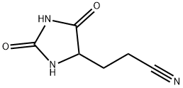 5-(2-Cyanoethyl)hydantoin Structure