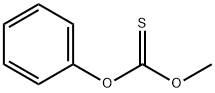 Thiocarbonic acid O-methyl O-phenyl ester Structure