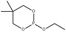 2-ethoxy-5,5-dimethyl-1,3,2-dioxaphosphorinane Struktur