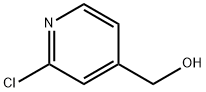 2-クロロ-4-ピリジンメタノール 化学構造式