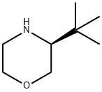 (S)-3-叔丁基吗啉, 1007112-64-2, 结构式
