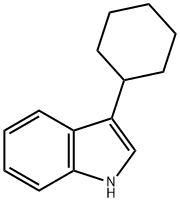 3-Cyclohexyl-1H-indole Structure