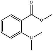 N,N-ジメチルアントラニル酸メチル 化学構造式