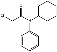 2-CHLORO-N-CYCLOHEXYL-N-PHENYLACETAMIDE Structure