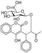 10-羟基华法林 BETA-D-葡糖苷酸 结构式