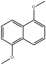 1,5-ジメトキシナフタレン 化学構造式