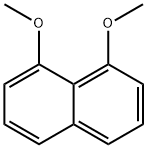 1,8-ジメトキシナフタレン 化学構造式