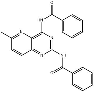 N-[2-(Benzoylamino)-6-methylpyrido[3,2-d]pyrimidin-4-yl]benzamide Structure