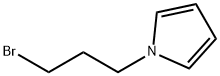 1-(3-ブロモプロピル)ピロール 化学構造式