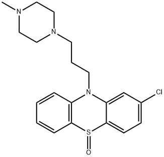 氯吡嗪亚砜,10078-27-0,结构式