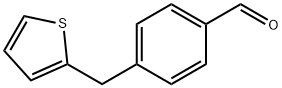 4-(Thien-2-ylmethyl)benzaldehyde, 95% Struktur