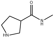 N-methylpyrrolidine-3-carboxamide Structure