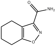 4,5,6,7-Tetrahydro-1,2-benzisoxazole-3-carboxamide Structure