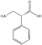 (R)-3-AMINO-2-PHENYLPROPANOIC ACID, 1008-63-5, 结构式