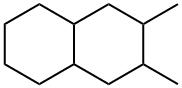 デカヒドロ-2,3-ジメチルナフタレン 化学構造式