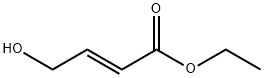 ETHYL (2E)-4-HYDROXY-BUT-2-ENOATE 化学構造式