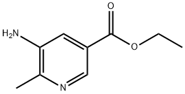 5-aMino-6-Methyl-3-Pyridinecarboxylic acid ethyl ester Structure