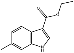 6-甲基-1H-吲哚-3-羧酸乙酯, 100821-48-5, 结构式