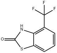 4-三氟甲基-2(3H)苯并噻唑酮, 100831-20-7, 结构式
