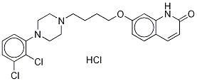 DEHYDROARIPIPRAZOLE, HYDROCHLORIDE Struktur