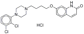 DEHYDROARIPIPRAZOLE, HYDROCHLORIDE Structure