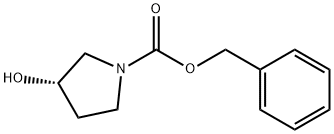 (S)-1-CBZ-3-PYRROLIDINOL  95 Struktur