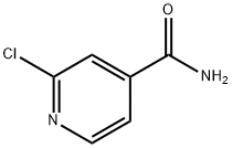 2-氯吡啶-4-甲酰胺 结构式