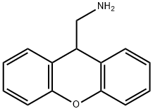 9H-キサンテン-9-メタンアミン 化学構造式