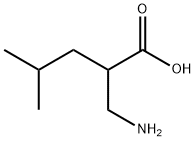 2-AMINOMETHYL-4-METHYL-PENTANOIC ACID Structure