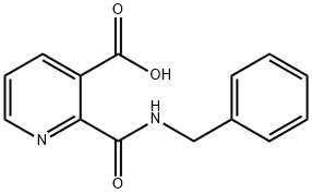 2-(benzylcarbaMoyl)nicotinic acid Struktur